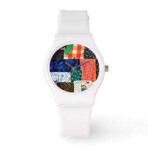 Amerikaanse quilt horloge