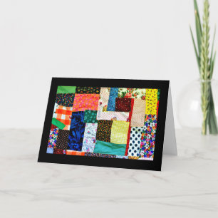 Amerikaanse quilt kaart