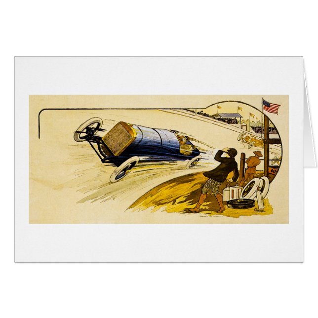 -Amerikaanse racereclame (Voorkant Horizontaal)