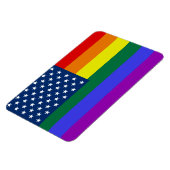 Amerikaanse Rainbow Pride Magneet (Linkerzijde)