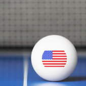 Amerikaanse Red White Blue PingPong Balls Pingpongballen (Net)
