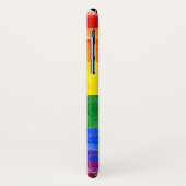 Amerikaanse regenboogvlag | Houtkorrels en schildp Case-Mate iPhone Case (Achterkant/links)