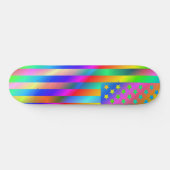 Amerikaanse regenboogvlag skateboard (Horizontaal)