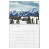 Amerikaanse reislandschapskalender kalender (Jan 2027)