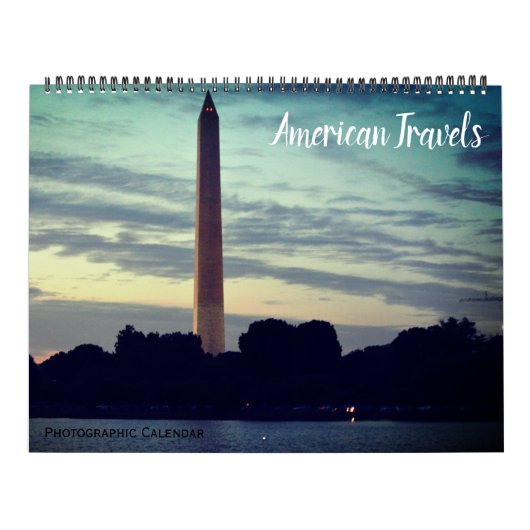 amerikaanse reizen 2027 groot kalender (Hoes)