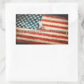 Amerikaanse Republiek Bumpersticker Rechthoekige Sticker (Tas)