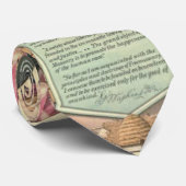 Amerikaanse revolutie 1876 stropdas (Opgerold)