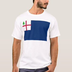 Amerikaanse Revolutiestrijd tegen Bunker Hill Flag T-shirt