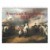 Amerikaanse revolutionaire agenda kalender (Hoes)