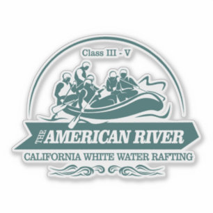 Amerikaanse rivier (R) Sticker