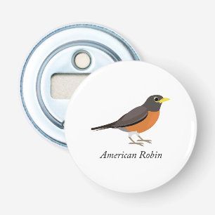 Amerikaanse Robin Button Flesopener