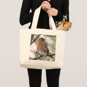 Amerikaanse Robin Canvas tas (Voorkant (product))
