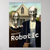 Amerikaanse robotica poster (Voorkant)