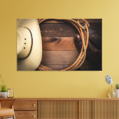 Amerikaanse Rodeo Culture Wall Art Canvas Afdruk (Insitu (Woonkamer))
