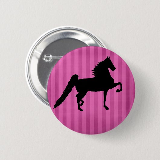 Amerikaanse roze Button (Voorkant /achterkant)