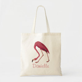 Amerikaanse roze flamingo Audubon  Bird Art Tote Bag