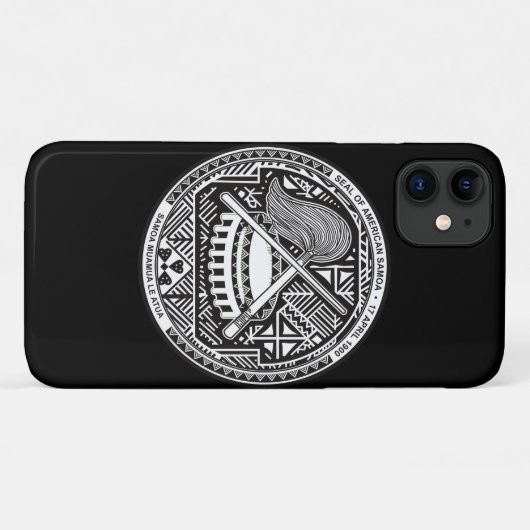 amerikaanse samoa Case-Mate iPhone case (Achterkant (horizontaal))