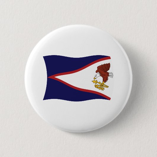 Amerikaanse Samoa Flag Button (Voorkant)