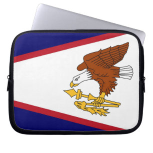 Amerikaanse Samoa-laptophoes Laptop Sleeve