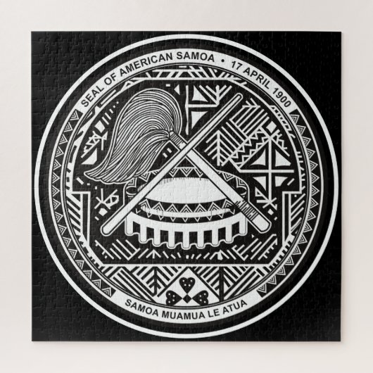 amerikaanse samoa legpuzzel (Verticaal)