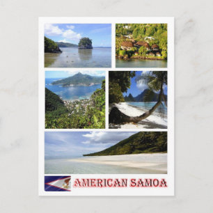 Amerikaanse Samoa - Mozaïek - Briefkaart