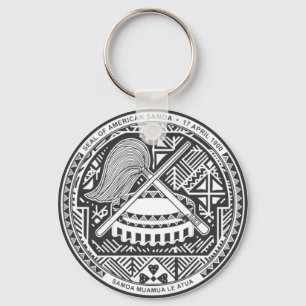 Amerikaanse Samoa Seal Sleutelhanger