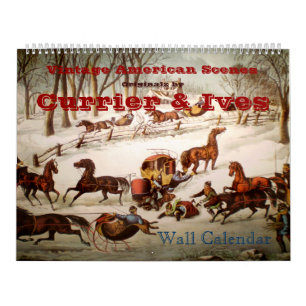 Amerikaanse Scenes Muur Kalender
