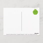 Amerikaanse seizoensinvloedssferen briefkaart (Achterkant)