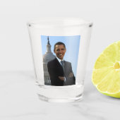 Amerikaanse senator, 44e Amerikaans President Bara Shot Glas (Voorkant)
