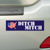 Amerikaanse senator Mitch McConnell Kentucky te ou Bumpersticker (Op auto)