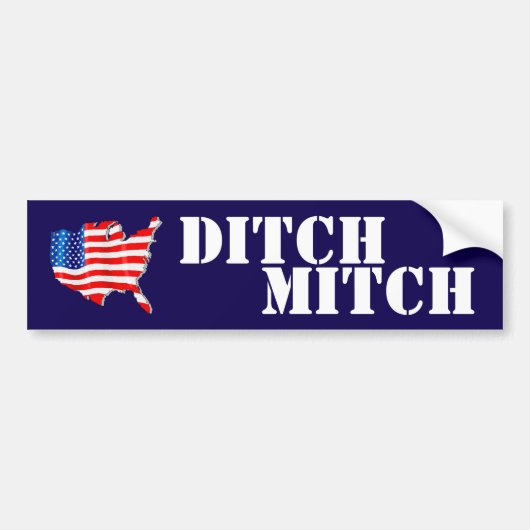 Amerikaanse senator Mitch McConnell Kentucky te ou Bumpersticker (Voorkant)