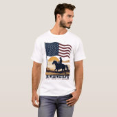 Amerikaanse shirten t-shirt (Voorkant volledig)