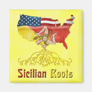 Amerikaanse Siciliaanse rots Magnet Magneet