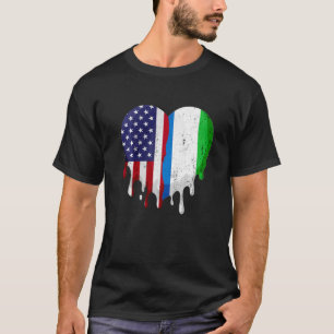 Amerikaanse Sierra Leone Heritage Month Leonean Fl T-shirt