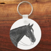 Amerikaanse Sleutelhanger met kwartpaarden (Voorkant)