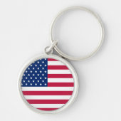 Amerikaanse Sleutelhanger van Amerikaanse vlagpatr (Voorkant)