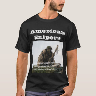 Amerikaanse snipers t-shirt