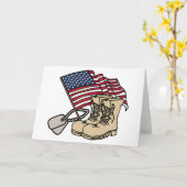 Amerikaanse soldaat kaart (Gele Bloem)