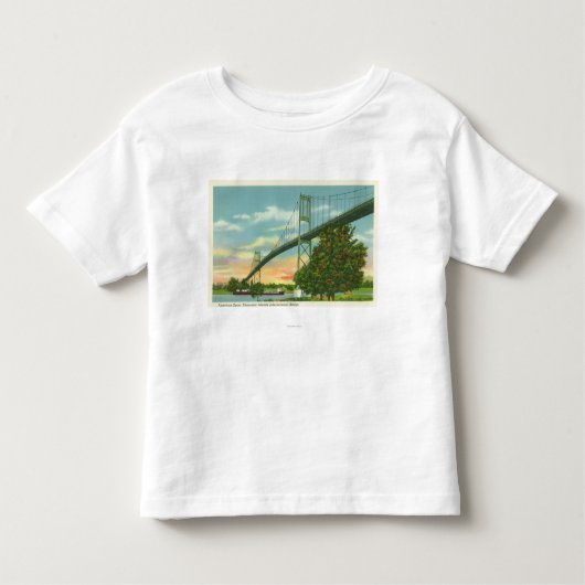 Amerikaanse Spanwijdte van het Internationale Uitz Kinder Shirts (Voorkant)