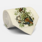 Amerikaanse Sparrow Hawk - Audubon's Birds of Amer Stropdas (Opgerold)