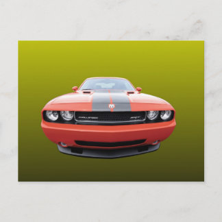 AMERIKAANSE SPIEGELAUTO BRIEFKAART
