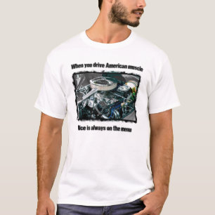 Amerikaanse spier t-shirt