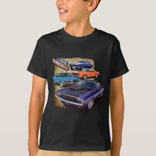 Amerikaanse spierauto's t-shirt