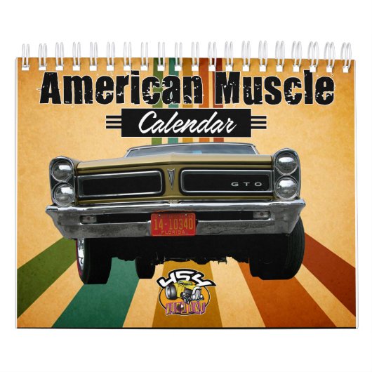 Amerikaanse spierkalender kalender (Hoes)