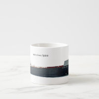 Amerikaanse Spirit cutout espresso mok