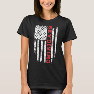 Amerikaanse Sport Skydiving Usa Skydiving T-shirts