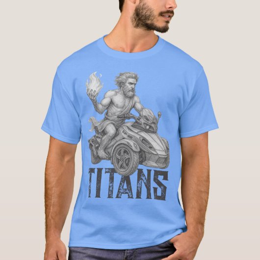 Amerikaanse Spyder Ryders - Spyder Titans T-shirt (Voorkant)