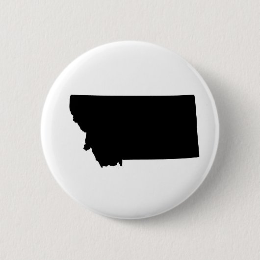Amerikaanse staat Montana Ronde Button 5,7 Cm (Voorkant)