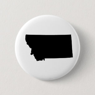 Amerikaanse staat Montana Ronde Button 5,7 Cm