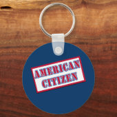 Amerikaanse staatsburger sleutelhanger (Voorkant)